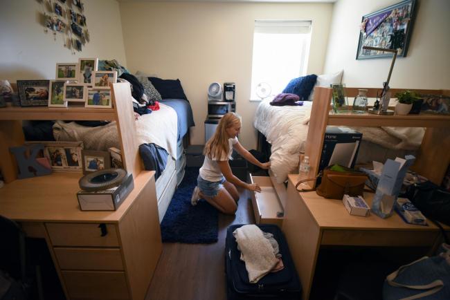 College Student Sex In The Dorm Room Foundation