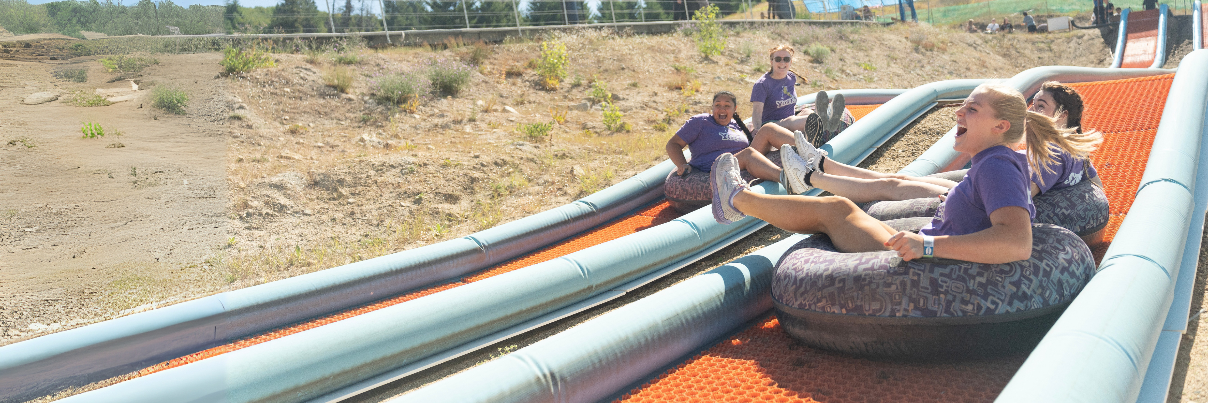 Slide at welcome week