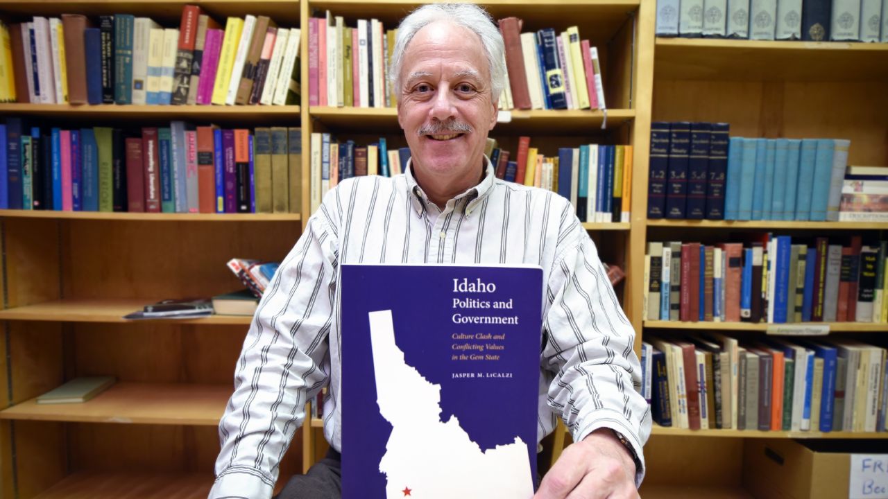 Professor Publishes Book Idaho Politics