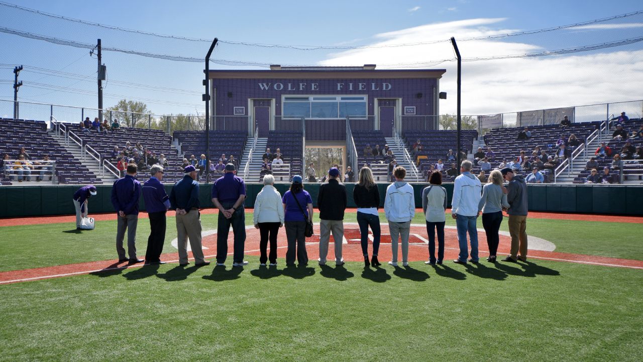 Wolfe Field Phase Two Recognizes Donors Dedication Ceremony