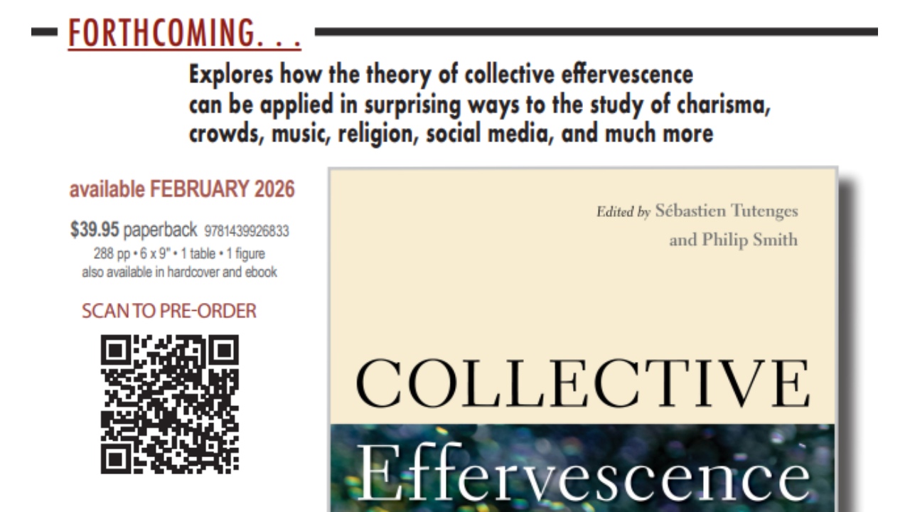 College of Idaho Professor Contributes to Groundbreaking Book on Collective Effervescence