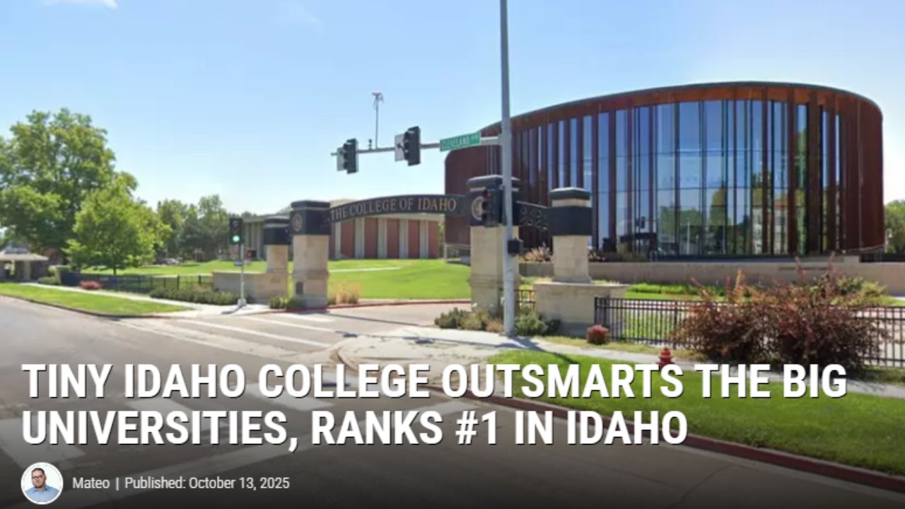 The College of Idaho Ranks #1 in State for 2026