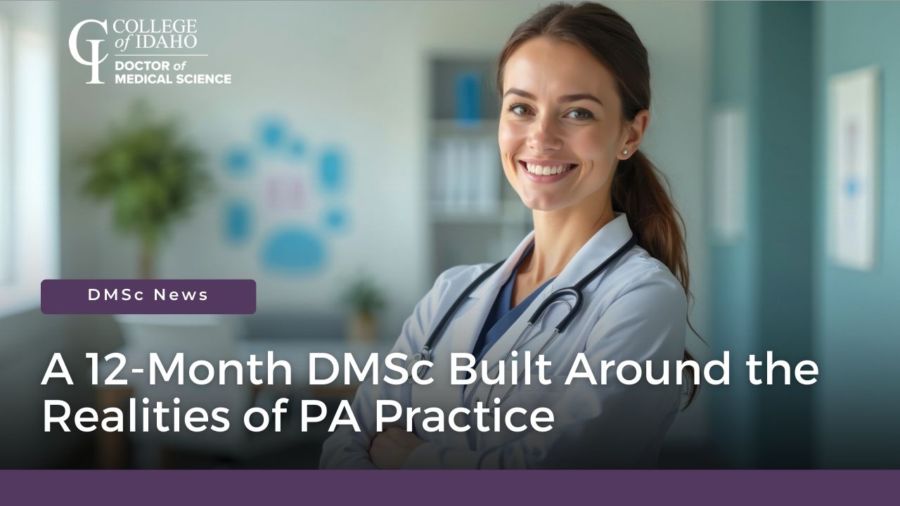 A 12-Month DMSc Built Around the Realities of PA Practice