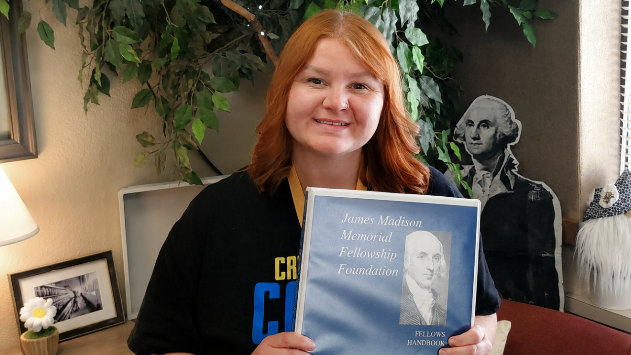 College of Idaho Alumna Olivia Whitsel ’14 Earns Prestigious James Madison Fellowship
