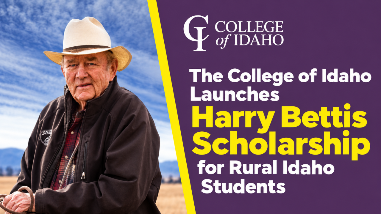 Title banner for article showing Harry Bettis in jacket and cowboy hat.